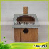 Good Services Cheap Square Orange Wooden Plant Pot Cover thumbnail-5