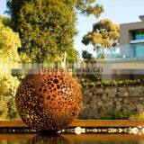 China Supplier Art Decor Metal Craft Stainless Steel Corten Garden Sculpture thumbnail-4