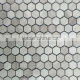 MM-CV235 Super Quality Indoor Design Natural Stone Marble Hexagon Mosaic Tile thumbnail-1