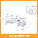 Strong Suction Storage Holder Plastic Wall Shelf Rack Bath Accessries Rack thumbnail-3