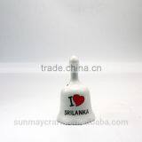 Wholesale Custom High Quality Sri Lanka Souvenir Ceramic Bell for Sale thumbnail-4
