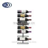 Wall Mount Wine Rack Holder Storage Holds 9 Bottles
