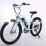 2017 Newly Design 26 Inch CE Approved Sand Beach Cruiser Electric Bike thumbnail-3