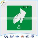 Customized Aluminum 3m Reflex Film Warning Sign Board With Factory Price