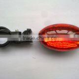 IC Controlled 3 Functons Super Bright Led Safety Bicycle Light With Seat Post Mounting Clip thumbnail-1