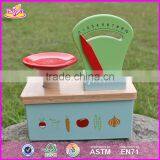 2016 New Design Children Pretend Play Funny Wooden Scales Toy W10D148 thumbnail-1