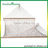 59" CottonWide Solid Wood Spreader Double Patio Yard Hammock thumbnail-1