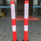 1.2M rubber base flexible PE warning post, delineator post