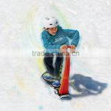 Snowboard SNESCOOTER SNOSKOTER SKI SLEDGE SNOW BOARD PLASTIC FOLDABLE WINTER GIFT SNOW SKI FOLDING HANDLE Sledge thumbnail-3