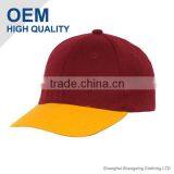 red and yellow baseball hat OEM