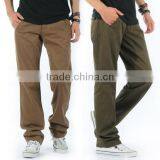 Custom Big Size 100% Cotton Work Trousers Loose Mens Khaki Drill Cargo Work Pants thumbnail-4