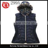 Women Padded Jacket Sleeveless Thick Vest thumbnail-4