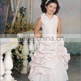 Latest Baby Gown Halter Taffeta Children Dress thumbnail-1