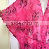 Chiffon Cover up Kaftan CAFTAN Tunic Poncho Blouse thumbnail-2