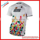 Custom dry fit sublimation running jersey