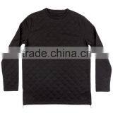 Comfortable Cotton Plain Sweatshirt Side Zipper Wholesale Crewneck Sweatshirt thumbnail-4