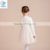 2017 Girls Frock Designs Latest For Party Wear Knitted Winter Party Dress Children Clothes Wholesale thumbnail-4