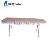 High Quality Plywood Folding Long Table/plywood Rectangular Banquet Table thumbnail-2