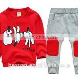 Fashion Children Clothing Set: Hoodies+pants/Unisex Sports Clothing Set thumbnail-2
