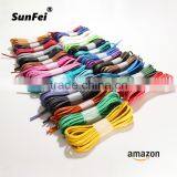 2.5mm 3mm Round Purple Waxed Shoelaces for Oxford Dress Cnavas Sneaker Shoe Laces Unisex Strings - 29 Colors thumbnail-3