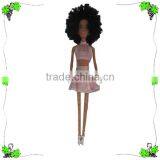 Customized 12 Inch Vinyl Dolls African Fashion Black Doll China Supplier thumbnail-6
