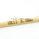 High Quality Bamboo Crochet Hooks( Uk Size 11/3mm ) 15cm thumbnail-2
