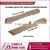 Leather Crafting and Cutting Indian Knife