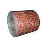 ASTM A653 SGCC Galvanized Color Coated Steel Coil HDP Painted With Brick Colored thumbnail-1