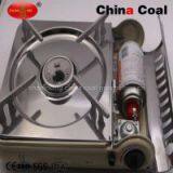 2016 Hot Sale Stainless Steel Portable Mini Butane Gas Stove ZB-1 for Camping thumbnail-2