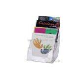 4 Tier Literature Holder-A5,Clear thumbnail-1