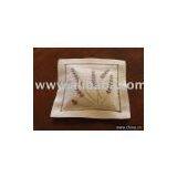 Lavender Hand Embroidered Pillow thumbnail-1