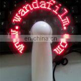 LED Message Fan, LED Fan, Hand Fan for Christmas Decorations thumbnail-3