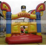 Inflatable bouncer castle fun playground game with customized logo