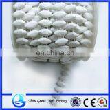 Plastic Bead Color Green White Cotton Horse Eye Connectivity Attachment Bead Bead Solid Color Plating thumbnail-1
