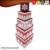 2016 Christmas Ornaments Gift Paper Box With Ribbon thumbnail-3