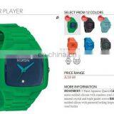 New Arrival Women Colorful Jelly Watch Men Silicone Band Quartz Watch Waterproof Sports Watches