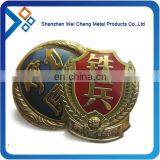 Custom Design Cheap Adhesive Metal Small Metal Logo Labels thumbnail-1