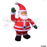 Christmas Santa Claus Cartoon Customized Outdoor Giant Inflatable Advertisement