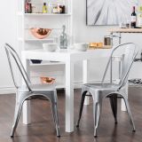 cheap vintage style Metal Dinning Restaurant tolix Chair