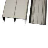 Anodized Silver Aluminium Profiles Sliding Door Frame for Wardrobe thumbnail-2
