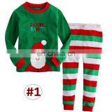Christmas Baby Pyjamas Fall Winter Snowman Santa Claus Print Sleepwear Nightwear Bedgown Sleepcoat Nighty thumbnail-3