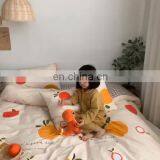 2020 Nordic Simple Style Full Size 100% Cotton Luxury Duvet Cover Pillow Cases Bedding Sheet 4 Pcs Bed Linen Bedding Set