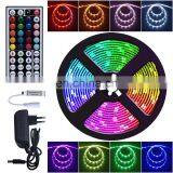 LED Strip 2835 Multi-Color Kit RGB Led Light Tape DC12V Waterproof Flexible LED Light Flexible With Remote Supply for Indoor thumbnail-2