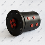 2 Inport 2 Outport G3/4'' Carbon Steel Material High Pressure Hydraulic Water Rotary Union for Machinery Industry thumbnail-3