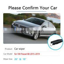 for Volkswagen VW Passat B8 2015~2019 Car Wiper Blade Front Windscreen Windshield Wipers Car Accessories 2016 2017 2018 2PCS thumbnail-2