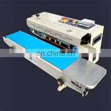 FR900 Horizontal Heat Plastic Bag Pouch Sealer Automatic Continuous Sealing Machine thumbnail-2