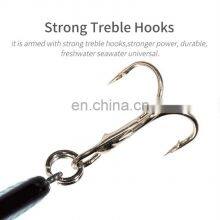 6.1cm 16g 8 Colors Saltwater Mandarin Fish Bait With Treble Hook and Strong Bicyclic Ring Bionic VIB Bait Fishing thumbnail-4