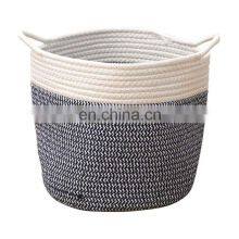Large Royal Blue Foldable Cotton Storage Baskets Children Play Mat Toys Storage thumbnail-2