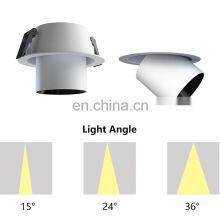 Newest Design 355 Degree Adjustable Show Store Shopping Mall Ceiling Light COB 20W LED Spotlight thumbnail-5