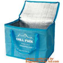 Factory Thermal Bag For Food, Cold Thermal Insulated Lunch Cooler Bag,Grocery Food Delivery Extra Large Insulated Non Woven Bag thumbnail-3